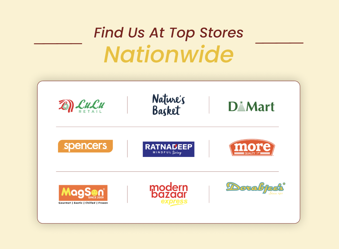 Find Elicious at top stores nationwide