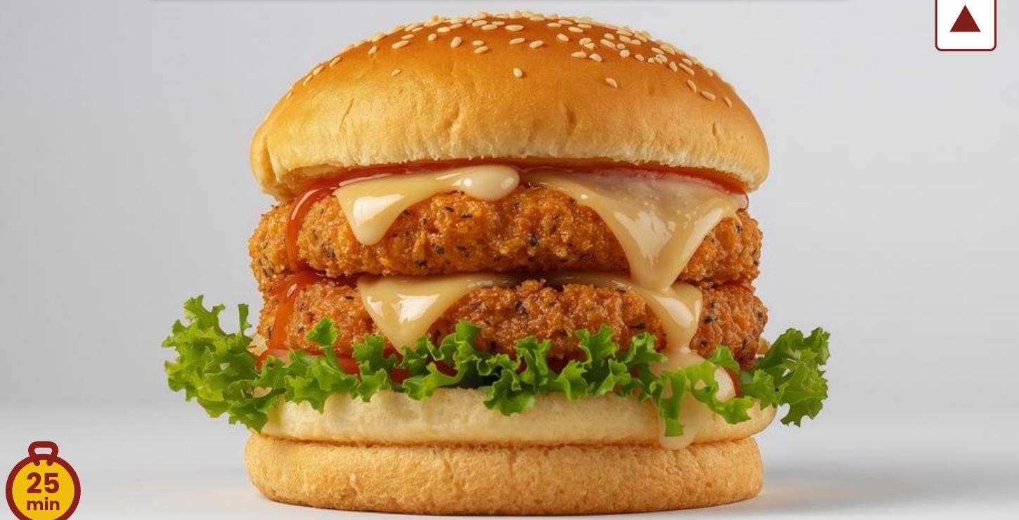 Double Patty Chicken Burger