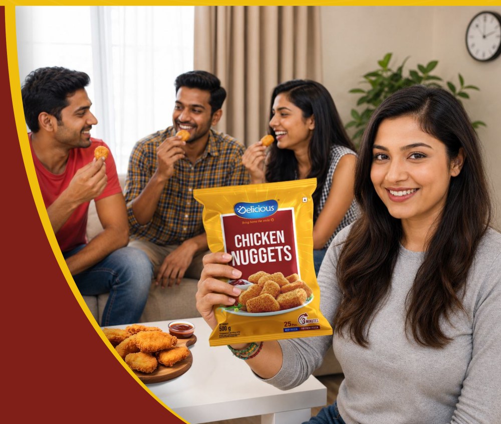 Family enjoying Elicious snacks.