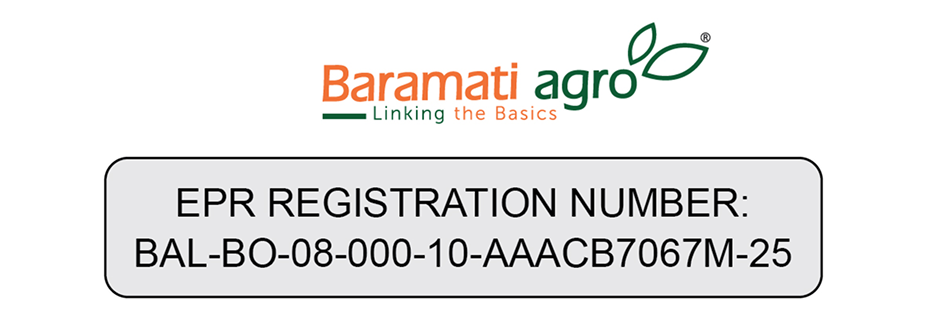 EPR registration number for Baramati Agro.