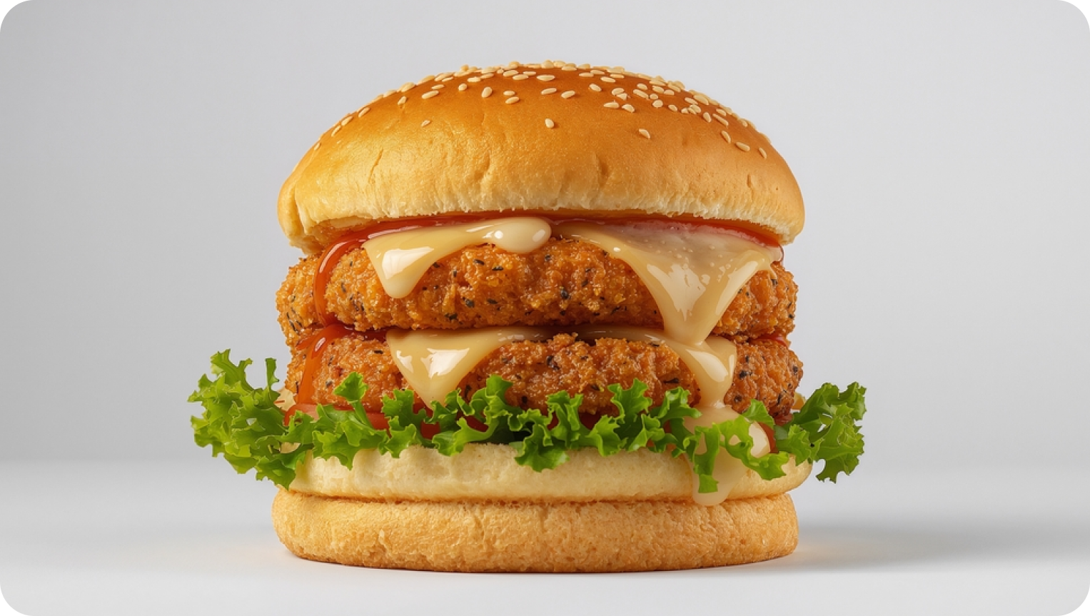 Double Patty Chicken Burger