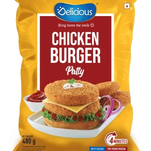 Chicken Burger Paty 480g FOP