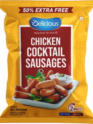 Chicken Cocktail Sausages Mockup copy