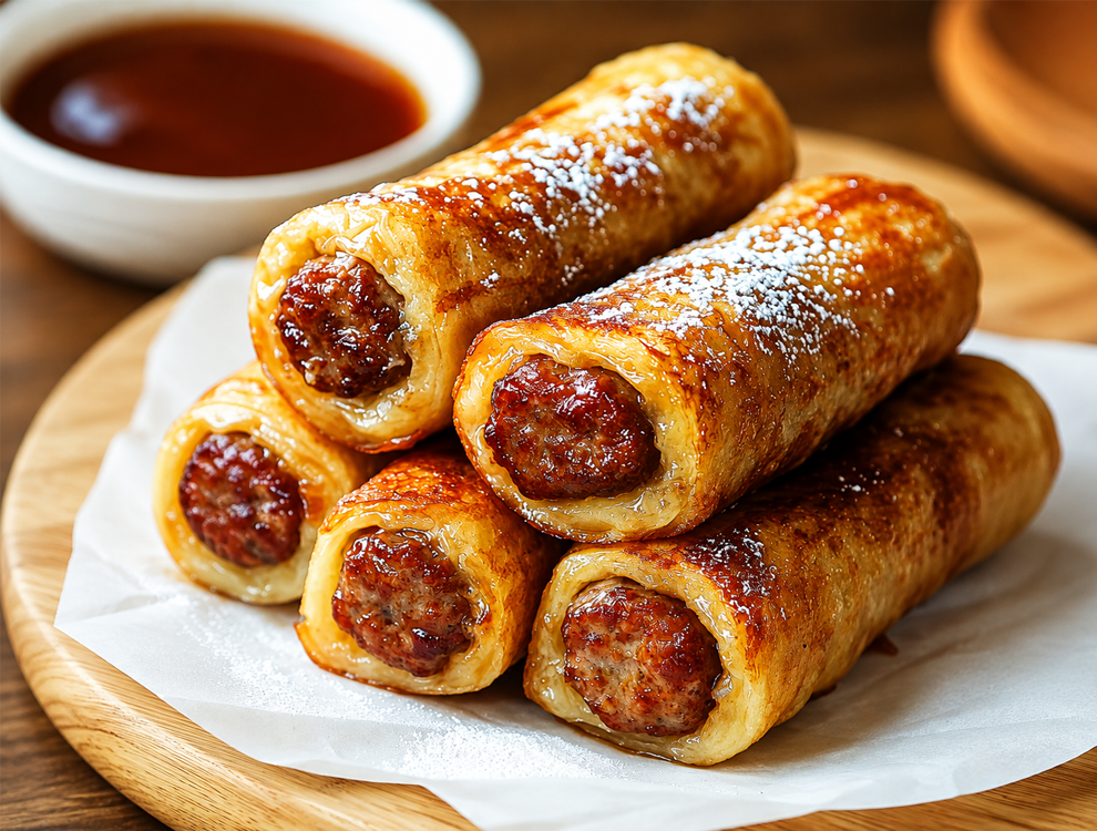 Chicken Sausage Breakfast Roll