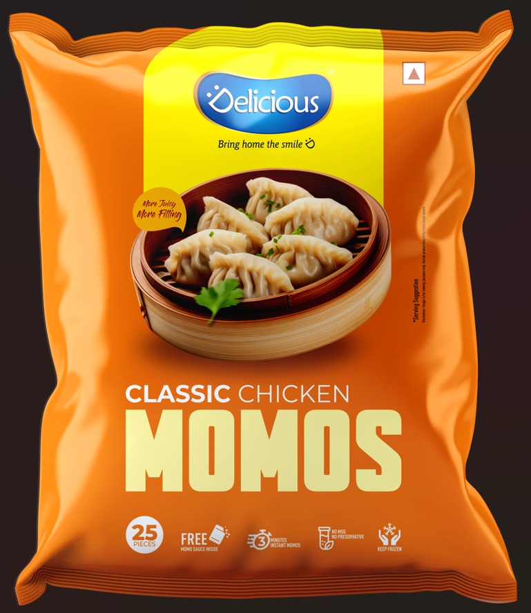 Classic Chicken Momos 500g pouch
